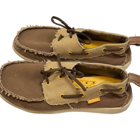 Crocs Walu Canvas Deck Shoes - Picture 4 of 6